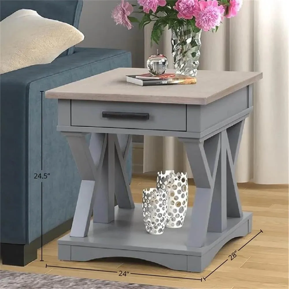 Parker House Americana Modern - Dove End Table