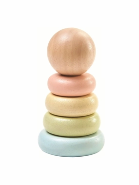 Pastel stacking rings