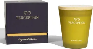 PERCEPTION AROMAS Luxury Scented Candle | Bamboo Jasmine | Hand Poured Soy Wax Candle with Gift Box | Elegant Fragrances | 50 Hour Burn Time (8.1 oz)