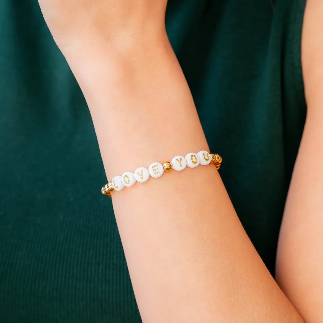 Personalized Word Bracelet