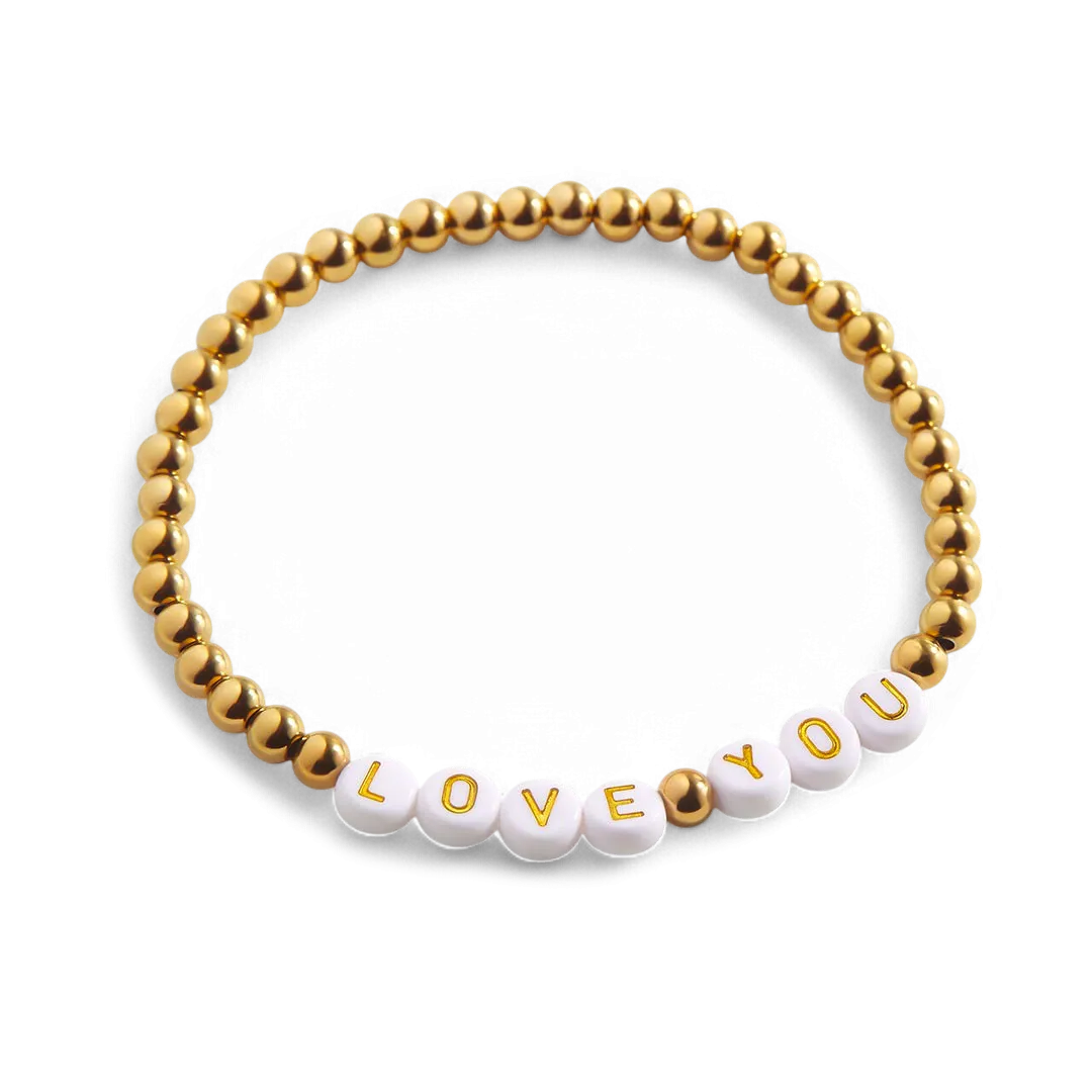 Personalized Word Bracelet