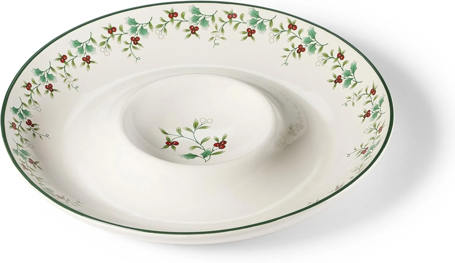 Pfaltzgraff Winterberry Chip and Dip (14-Inch)