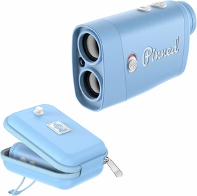 Pinned Prism Slope Golf Rangefinder - Golf Distance Rangefinder with Slope - USB Rechargeable, Pinned Locked Vibration Laser Range Finder - Range Finder Accessories & Gift for Men and Women