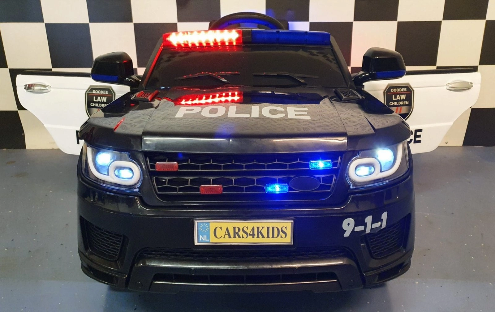 Police Car Electric Toy Kids Jeep 12 v 2.4 G Rc