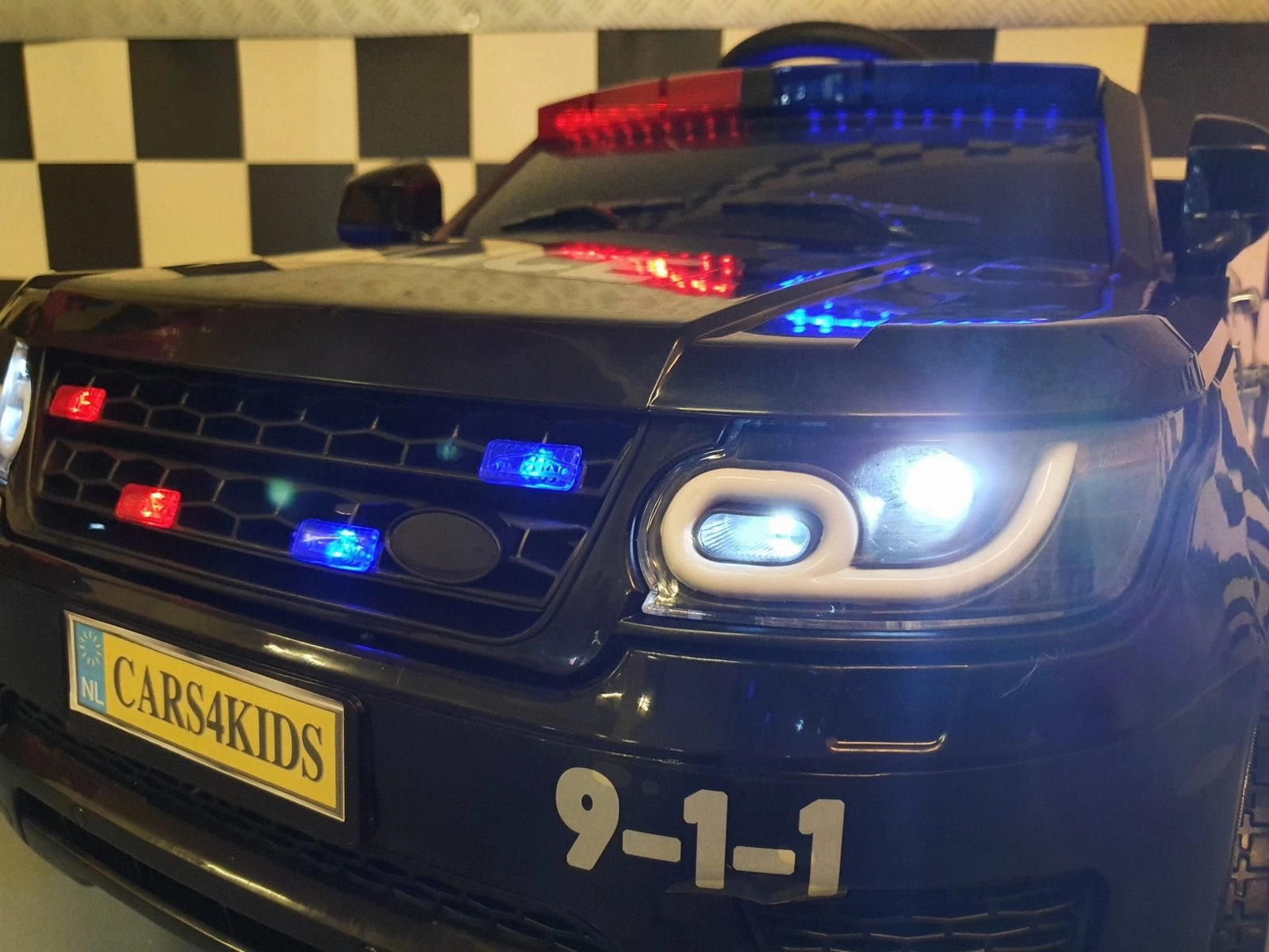 Police Car Electric Toy Kids Jeep 12 v 2.4 G Rc