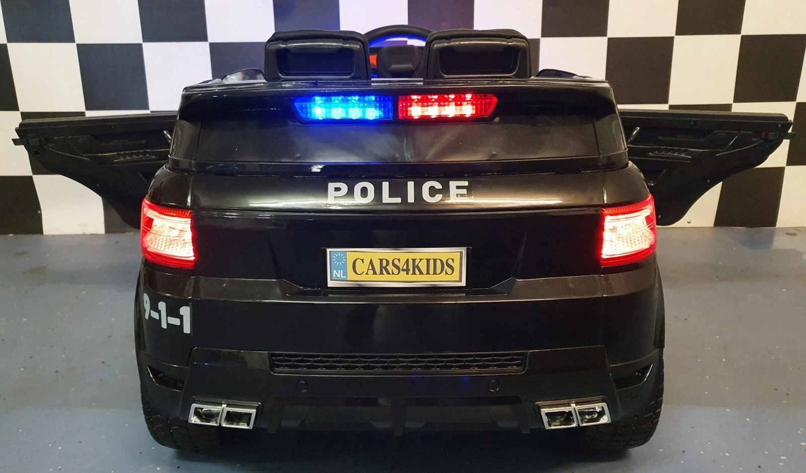 Police Car Electric Toy Kids Jeep 12 v 2.4 G Rc