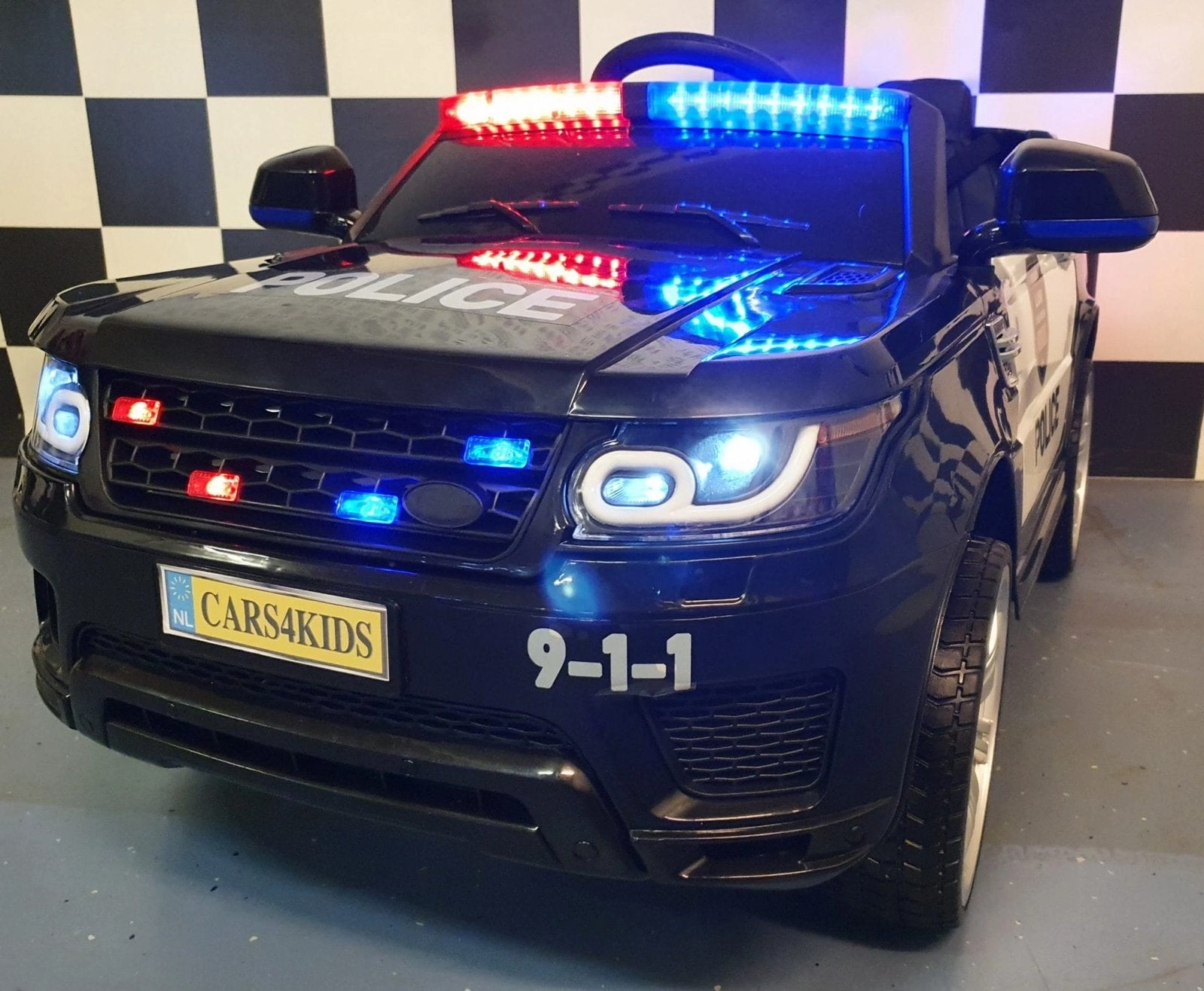 Police Car Electric Toy Kids Jeep 12 v 2.4 G Rc