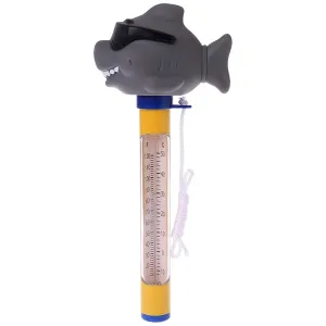 Pool Thermometer Floating,Large Size Easy Read Water Temperature Thermometer,Funny Animal Pool Thermometer for Outdoor & Indoor Swimming Pools,Spas,Ice Bath,Hot Tub,Aquariums