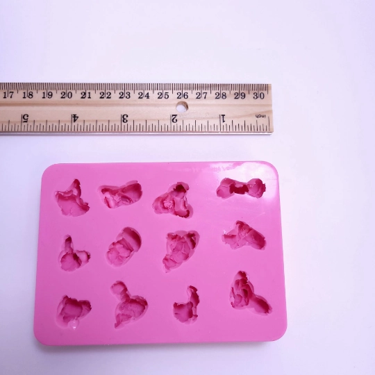 Popcorn Silicone Mold 12 cavities Wax mold Resin mold Soap mold Realistic Popcorn Flexible mold NC043