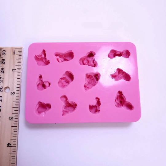 Popcorn Silicone Mold 12 cavities Wax mold Resin mold Soap mold Realistic Popcorn Flexible mold NC043