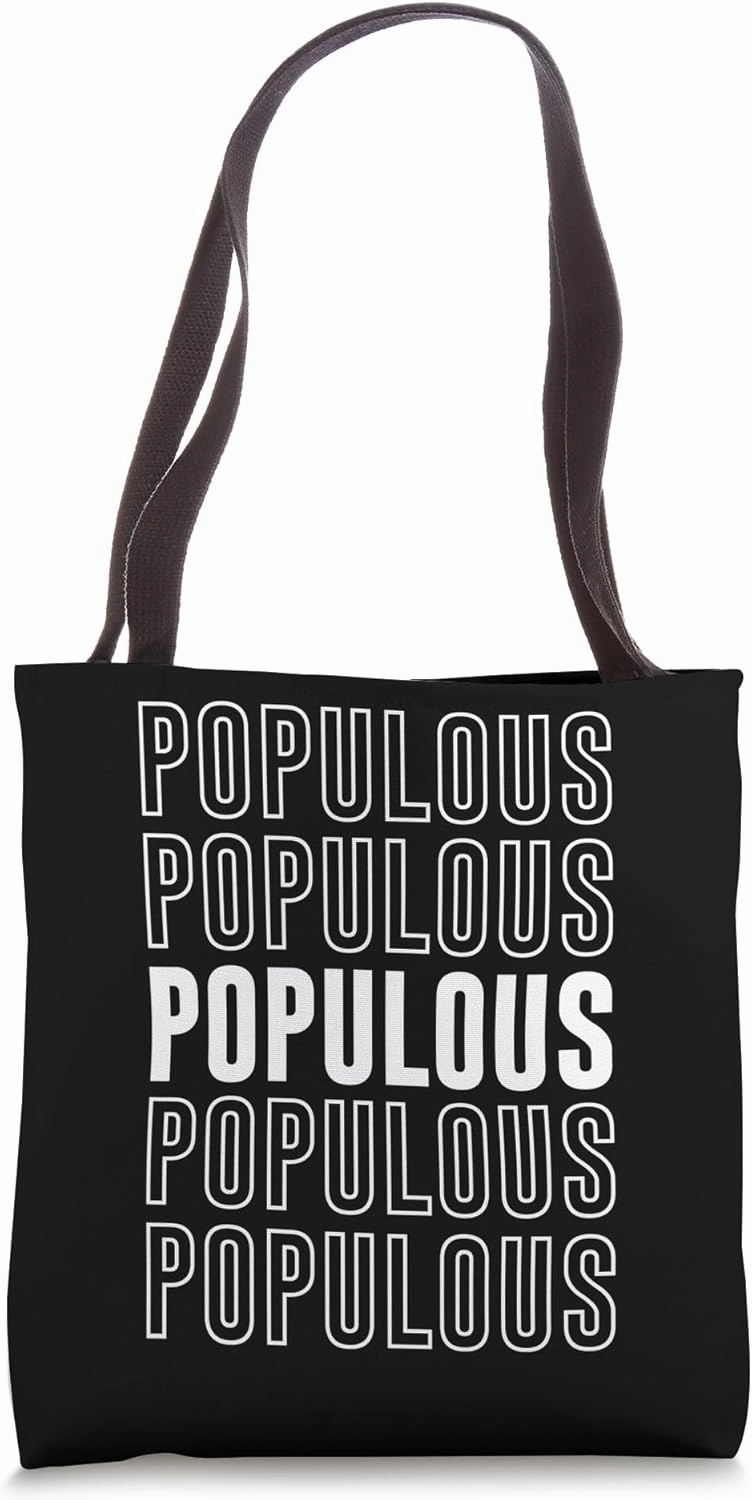 Populous Tote Bag