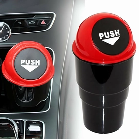Portable Trash Bin for Car, Home & Office (Random Color, 1 Pc)