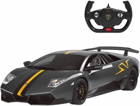 PowerTRC 1:14 RC Remote Control Lambo Murcielago LP670-4 Superveloce Limited Edition | RC Electric Sport Hobby Racing Car Model for Boys, Girls & Adults (Grey)