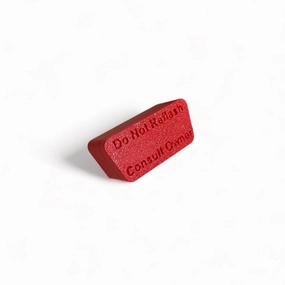 PRINT3D Do Not Flash OBD2 Universal Port Cover for 2021  Ford Bronco | P3D-OBD-DNF