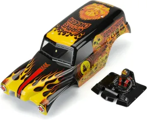 Pro-line Racing 1/10 Grave Digger Fire Red Painted Body Set LMT PRO359312 Car/Truck Bodies Wings & Decals