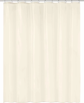 PVC Free 100% EVA Uno Shower Curtain 70.9x78.7in [180x200cm] (Ecru)