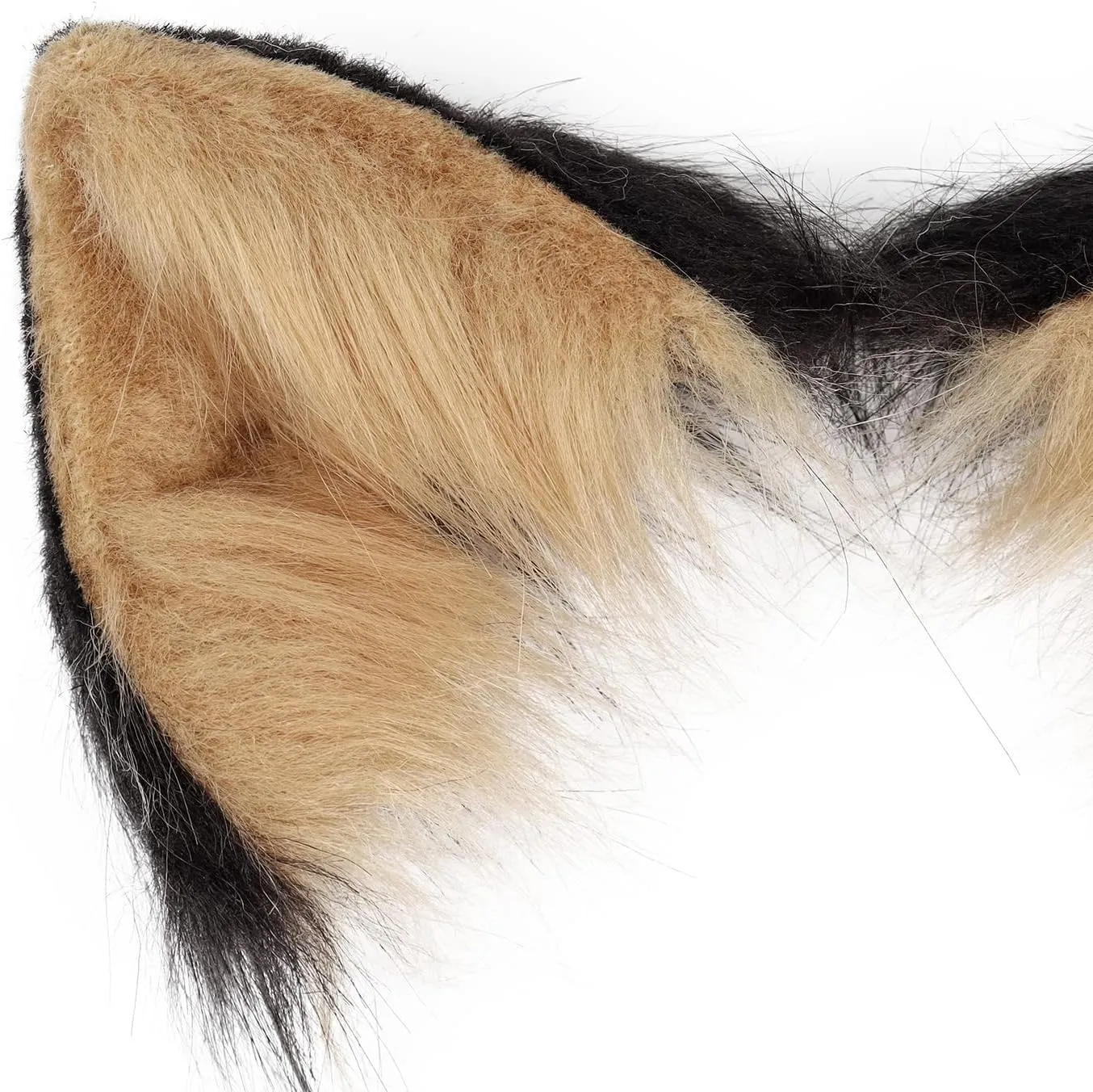 QinRuan Cosplay Costume 3-Pieces Set,Cat Ears and Leather Bell Collar Faux Fur Animal Tail