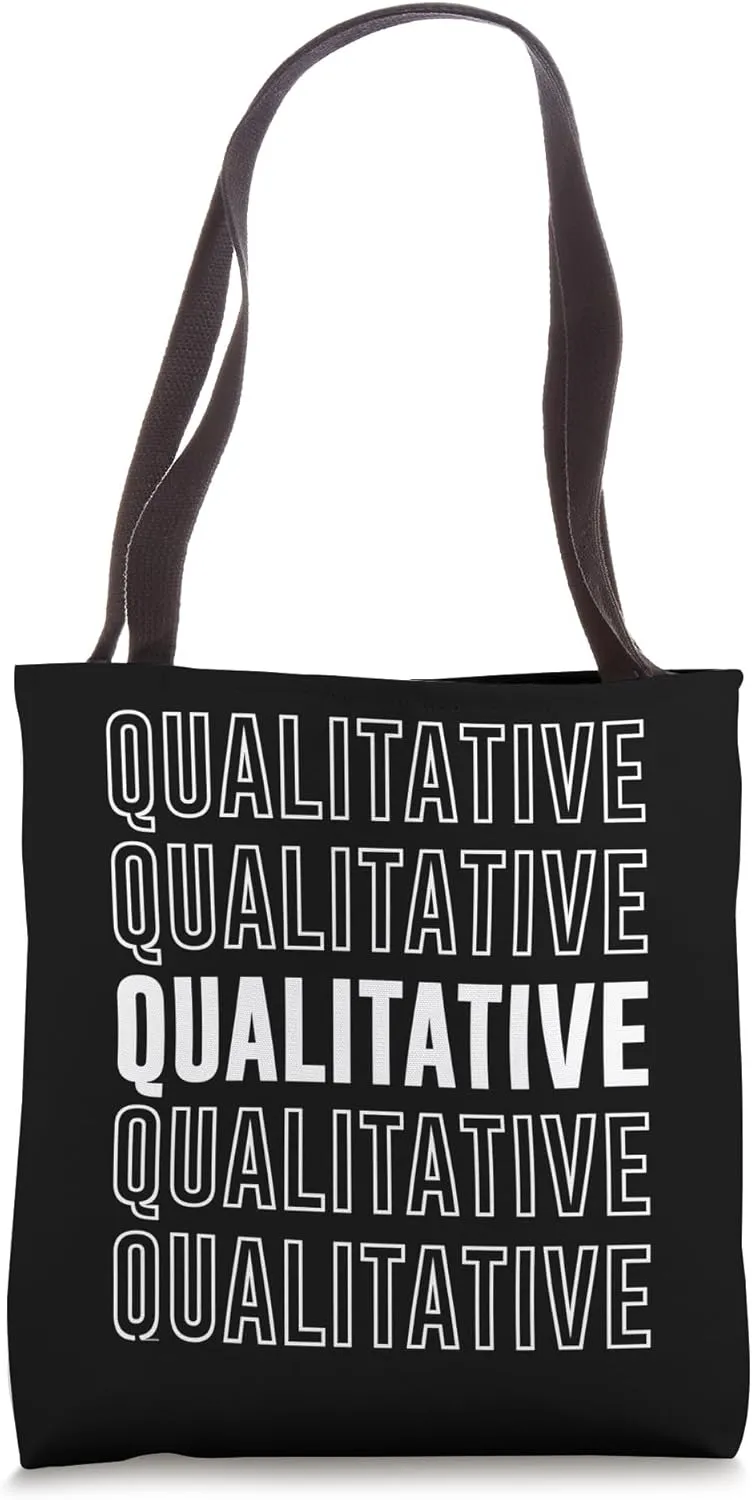 Qualitative Tote Bag