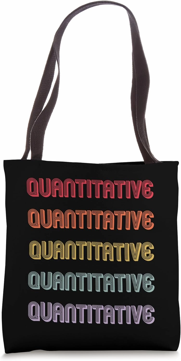 Quantitative Tote Bag