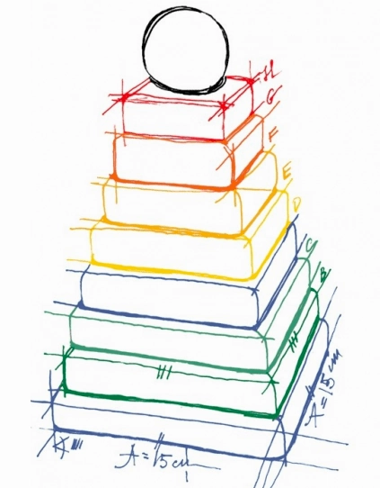 Rainbow Pyramid