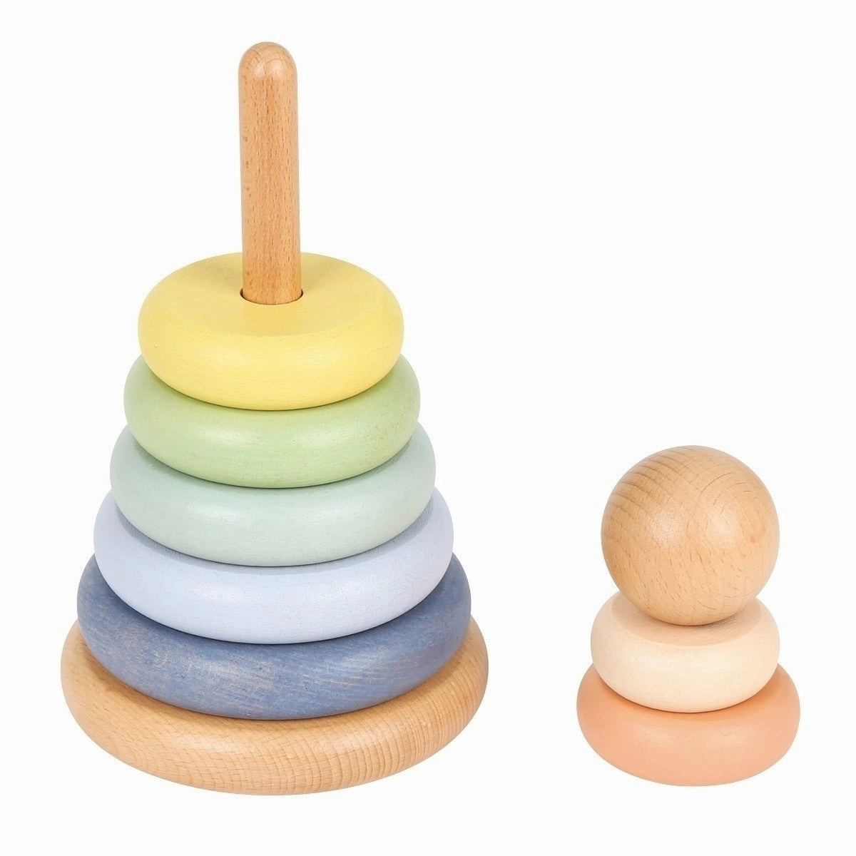 Rainbow Stacking Rings New Classic Toys