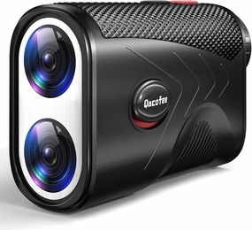 Range Finder Golf Rangefinder with Slope - 1200 Yards Laser Range Finder with Flag Lock, Vibration, 7X Magnification, Rechargeable with Magnetic Mount – Ideal Golf Accessories for Golfers & Hunting