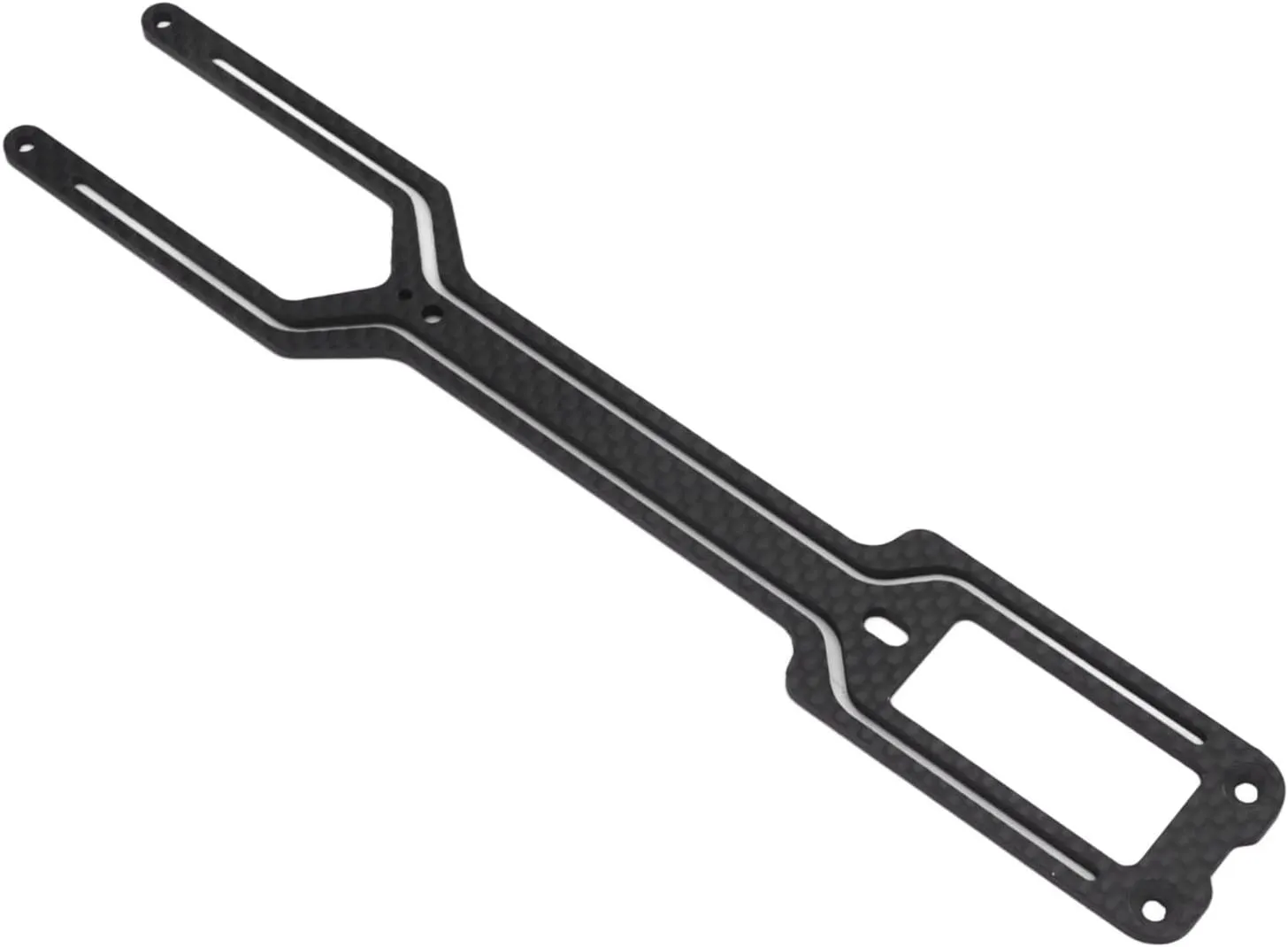 RC Carbon Fiber Upper Deck, YOKOMO YD2 Z 1/10 Drift Car. Premium 3K Material, Enhanced Stability and Control, RC Car Upgrade Part Carbon Fiber RC Upper Deck (Black)