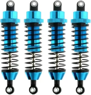 Rc Shock Absorber For Redcat Gen8 Gen 8 For Scout II 1/10 4Pcs 85Mm Metal Shock Absorbers Damper Blue RC Crawler Car Model Car Upgrade Parts Replacement And Use