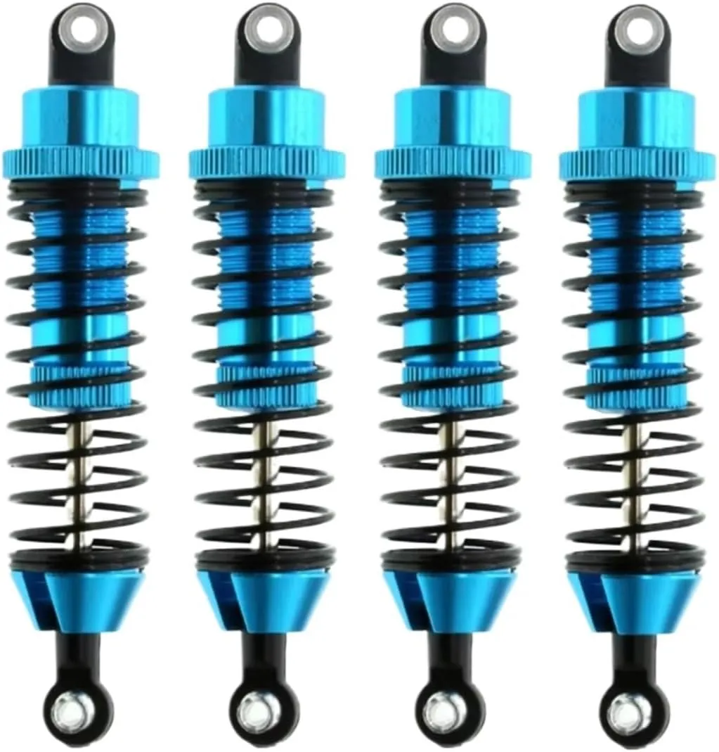 Rc Shock Absorber For Redcat Gen8 Gen 8 For Scout II 1/10 4Pcs 85Mm Metal Shock Absorbers Damper Blue RC Crawler Car Model Car Upgrade Parts Replacement And Use