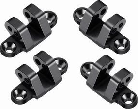 RC Car Accessories Compatible with Mini for LMT 4WD 1/18 Rc Car Upgrade Parts Aluminum Alloy Adjustable Link Mount Lower Suspension Stand Bracket