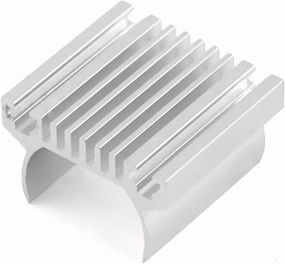 RC Car DIY Parts for Traxxas for TRX-4M for Defender for Bronco 1/18 Motor Heat Sink Cooling Rc Car for Racing Upgrade Parts(Silver)