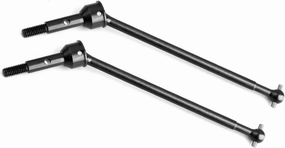 RC Car Drive Shafts for ZD Racing for DBX-10 1/10 7503 Metal Front DriveShaft Dog Bone CVD Transmission Shaft RC for Desert Off-Road Vehicle Upgrade Spare Accessories 2Pcs