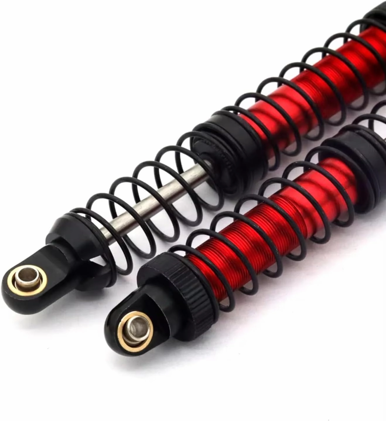 Rc Shock Absorber For Axial 90046 AXI03007 For TRX4 1/10 70mm 80mm 90mm 100mm 110mm 120mm Metal Shock Absorber Oil Damper RC Crawler Car Parts Replacement(110mm)
