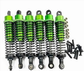 Rc Shock Absorber For Hosim For Xinlehong For XLH 9125 9155 9156 1/10 1/12 6Pcs Metal Oil Shock Absorber Damper RC Car Upgrade Parts Accessories Replacement Use