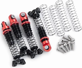 Rc Shock Absorber For Kyosho For Jimny For MINI-Z 4×4 1/18 4Pcs 45mm Metal Adjustable Shock Absorber Damper RC Car Parts And Accessories Upgrade Replacement