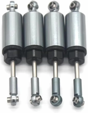 Rc Shock Absorber For MN 128 MN86S Metal Built-in For Spring Shock Absorber RC Vehicle Remote Control Car Parts And Accessories Upgrade Replacement And Use(Gray)