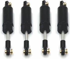 Rc Shock Absorber For MN D90 D91 D96 99S For MN82 LC79 For MN78 C14 C24 Pressure Shock Absorber Rc Car Tracked Vehicle Parts Accessories Upgrade Replacement Use(Black)