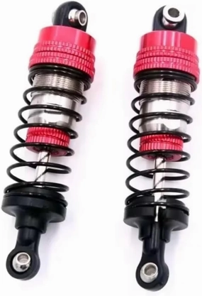 Rc Shock Absorber For SCY 16106 16102 16103 16201 1/16 4WD 2pcs Metal Shock Absorber Rc Car Tracked Vehicle Parts And Accessories Upgrade Replacement And Use