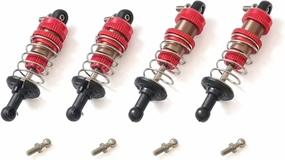 Rc Shock Absorber For SG1603 For Udirc UD1601 UD1603 UD1604 UD1607 1/16 4Pcs Metal Shock Absorber RC Car Upgrade Parts And Accessories Replacement And Use