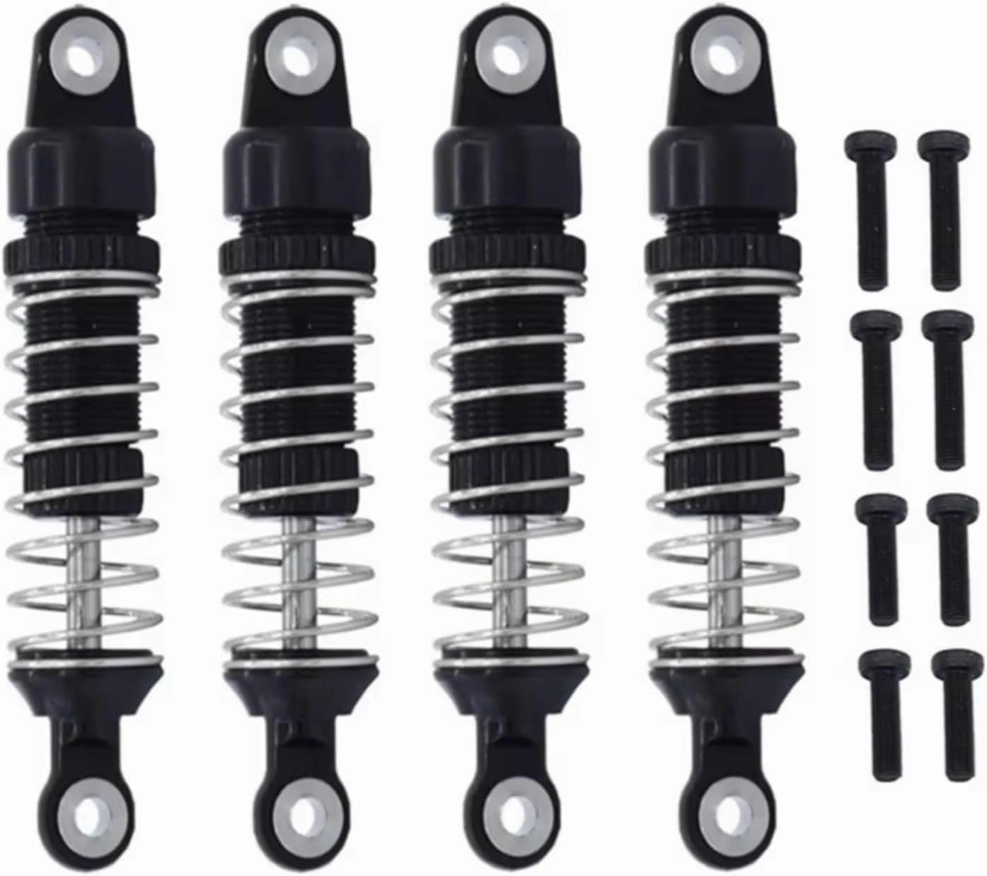 Rc Shock Absorber For Traxxas For TRX4M For TRX-4M For Bronco For Defender 1/18 4pcs Metal Oil Shock Absorber Damper RC Crawler Car Upgrade Parts Upgrade Use