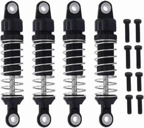 Rc Shock Absorber For Traxxas For TRX4M For TRX-4M For Bronco For Defender 1/18 4pcs Metal Oil Shock Absorber Damper RC Crawler Car Upgrade Parts Upgrade Use