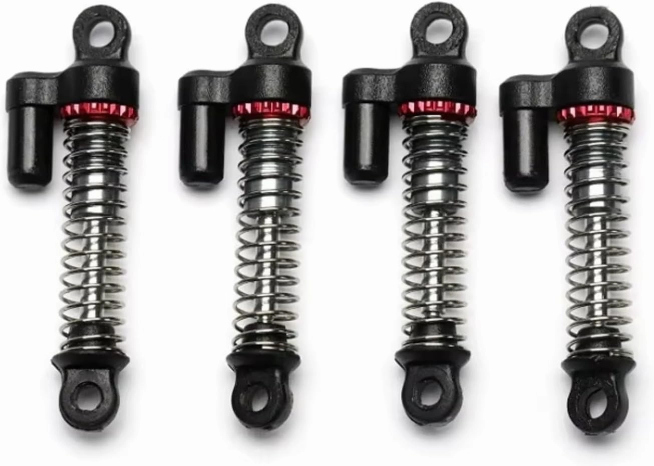 Rc Shock Absorber Me5-230 1:35 Metal Twisted Shock Absorbers Black And Gray Available Rc Crawler Model For Climbing Car Parts And Accessories Upgrade Replacement