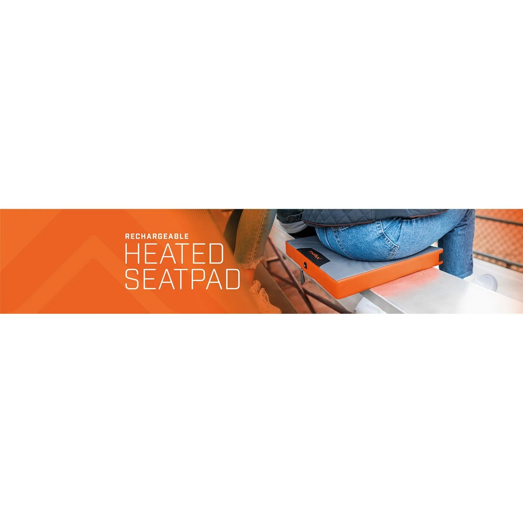Rechargeable Heated Seat Pad (with battery) THA-BOD-0015-G