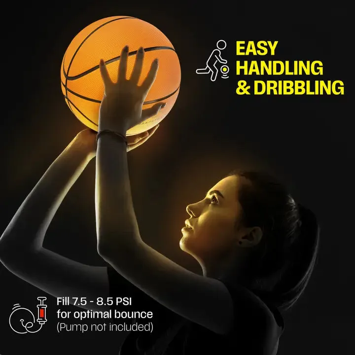 Rechargeable Light Up Basketball Ball