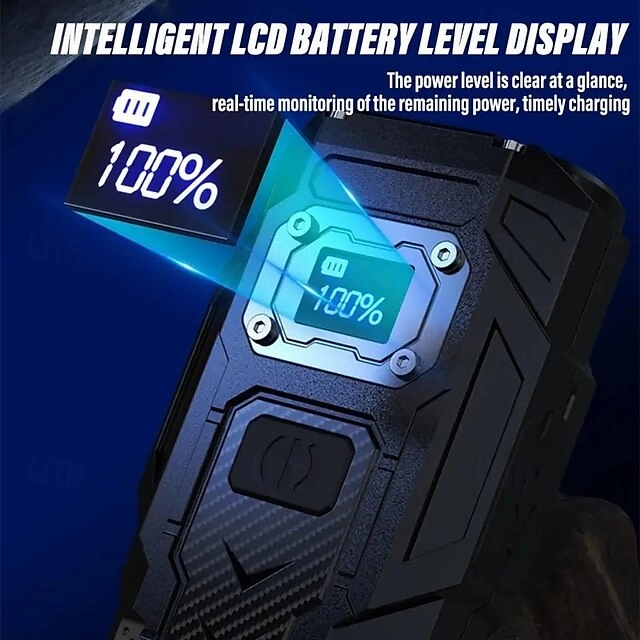 Rechargeable LED Flashlight with COB Side Light Super Bright Rechargeable Torch Portable Work Light with Metal Back Clip and Bottom Magnet for Outdoor Camping Hiking Fishing