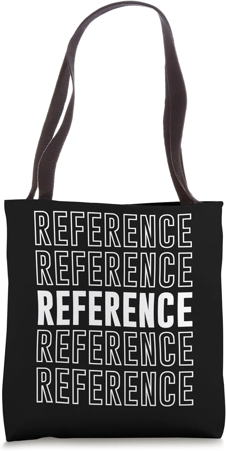 Reference Tote Bag