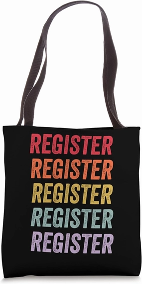 Register Tote Bag