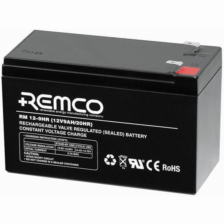 Remco RM12-9HR AGM Sealed Lead Acid Battery