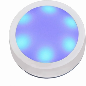 Retekess TM101 Answer Buzzers,Lights and Sounds,Buzzers Game Show,Classroom Buzzers,4 Signal Light Wireless Button for Parties,Debates,Competition (1 Pack)