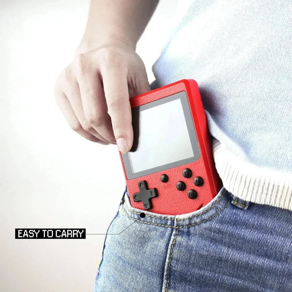 Retro Game 400 Built-in Games Portable Game: Black